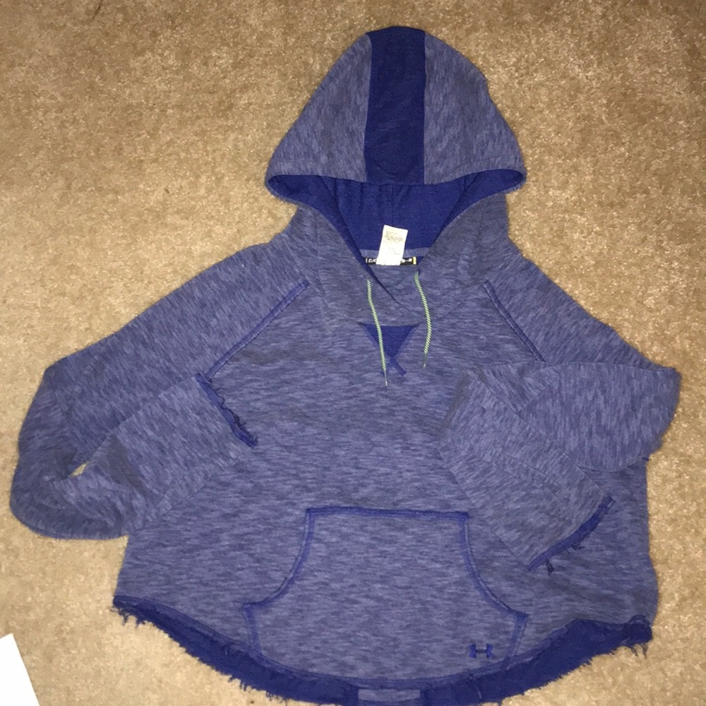 Under Armour Dark Blue Crop Hoodie
